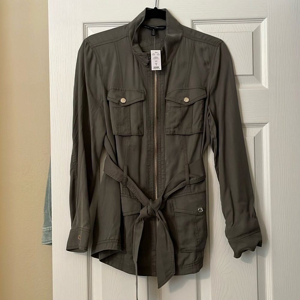White House Black Market utility jacket. New with tags.